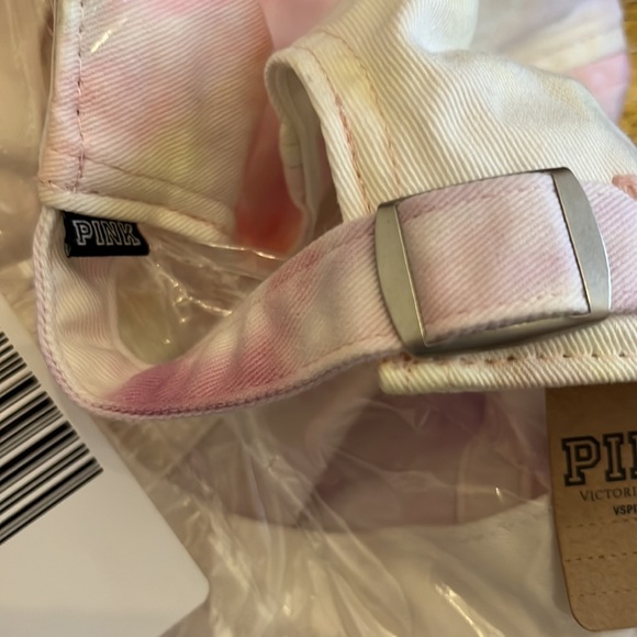 NWT VS Victorias Secret Pink Adjustable Baseball Hat
Cap Pink Daisy Tie Dye - Picture 6 of 9
